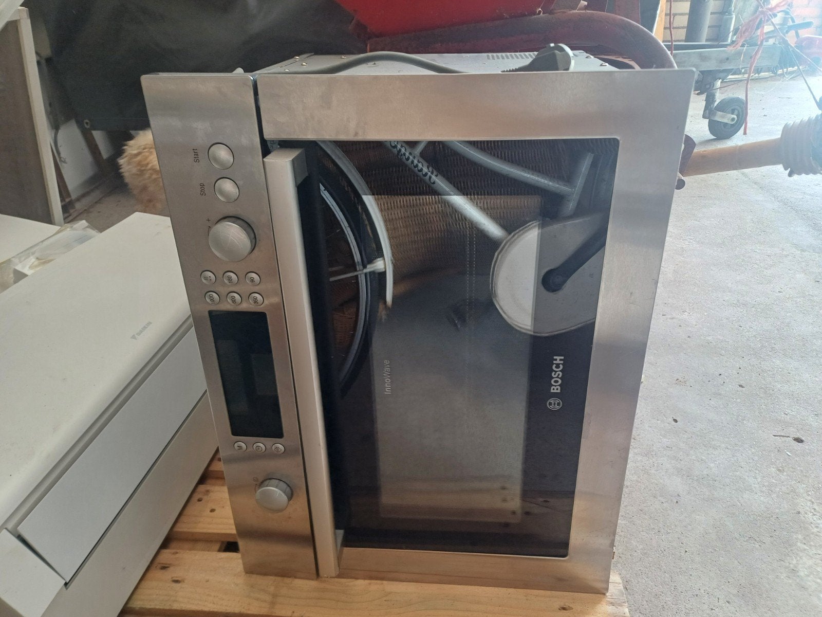 Bosch Inbouw Oven - Nismaat 55x54x44 cm, Ophalen, 50 tot 55 cm, Gebruikt, Oven