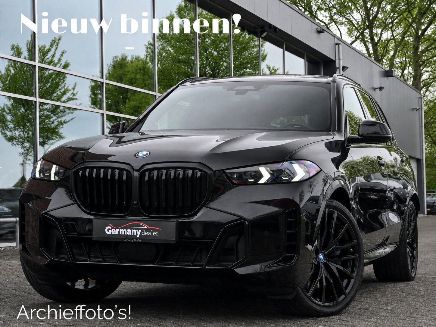 BMW X5 xDrive50e 489pk M-Sport Pro Pano Tr-Haak H&K 21-Inch, Automaat, Dealer onderhouden, Gebruikt, 2395 kg