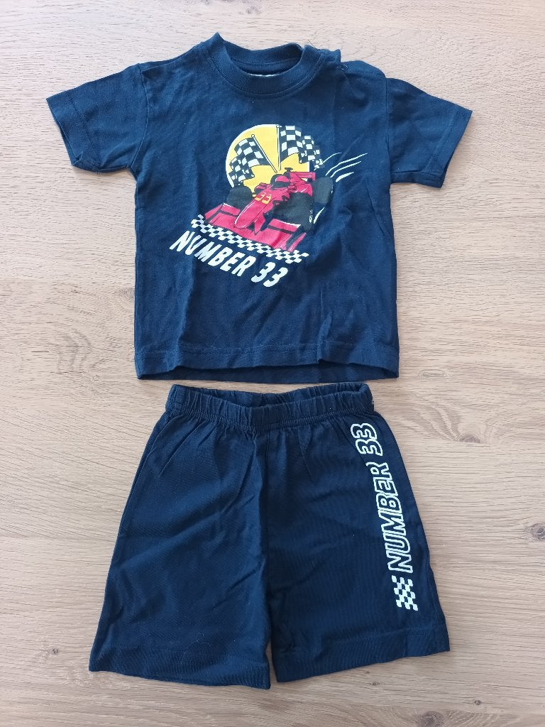 Pyjama pakje shirt broek maat 68 Fun2wear formule 1 F1 nr 33, Kinderen en Baby's, Nacht- of Onderkleding, Jongetje of Meisje, Fun2wear