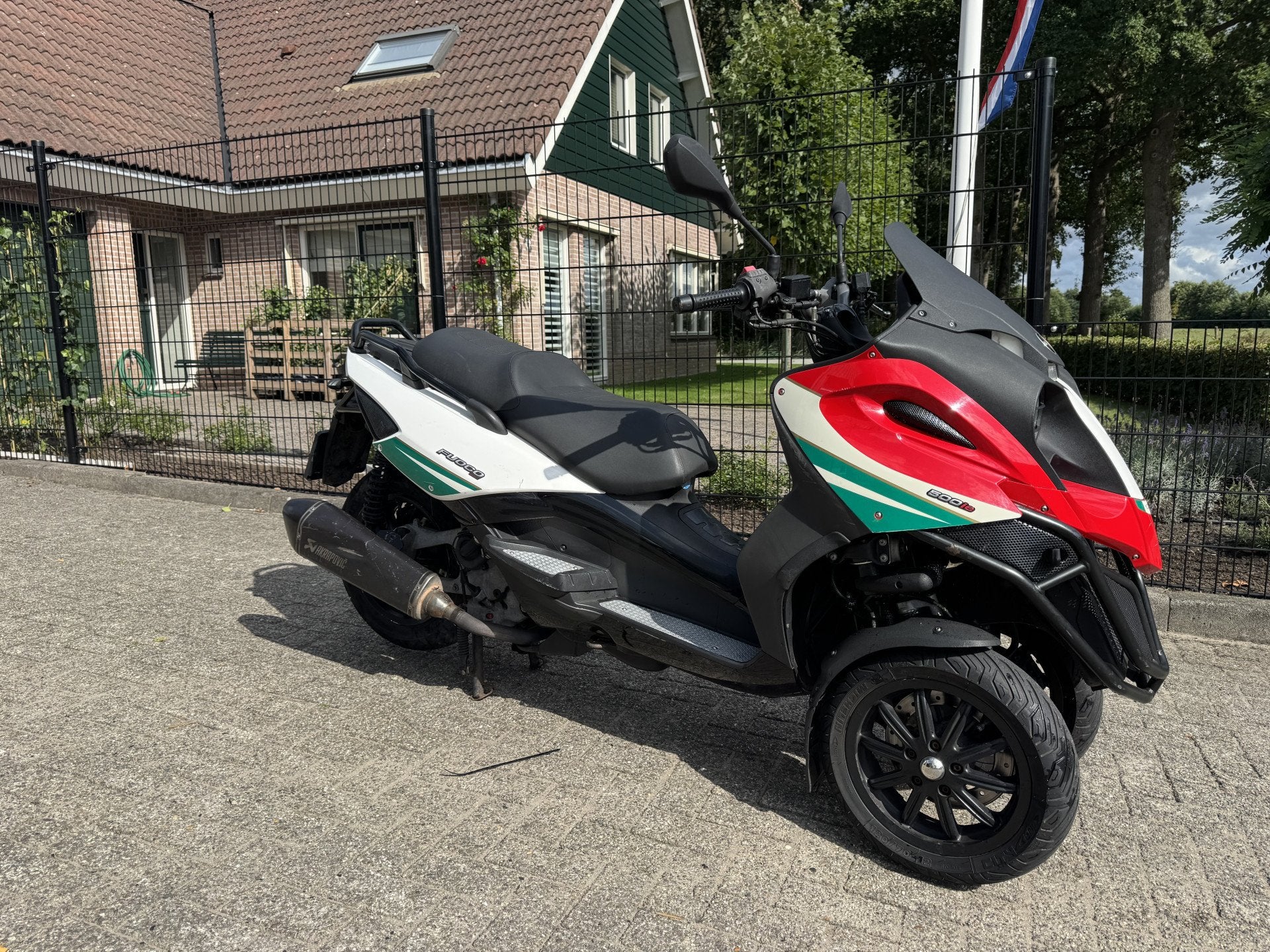 Gilera Fuoco 500 RL AKRAPOVIC, 493 cc, Bedrijf, Overig, Nick Brouwer Trading