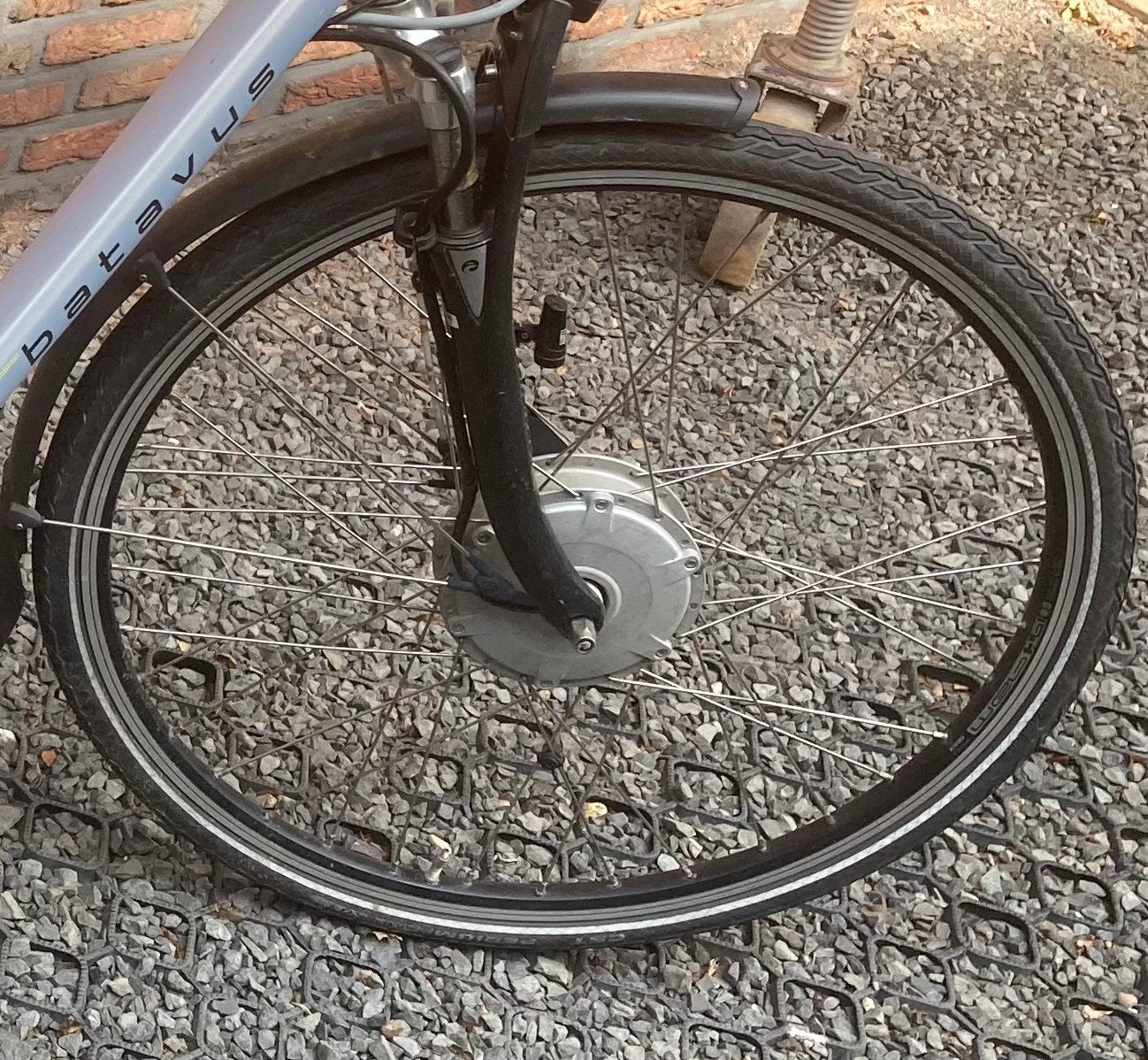 Voorwiel motor E-bike origineel van Batavus, Ophalen of Verzenden, Zo goed als nieuw