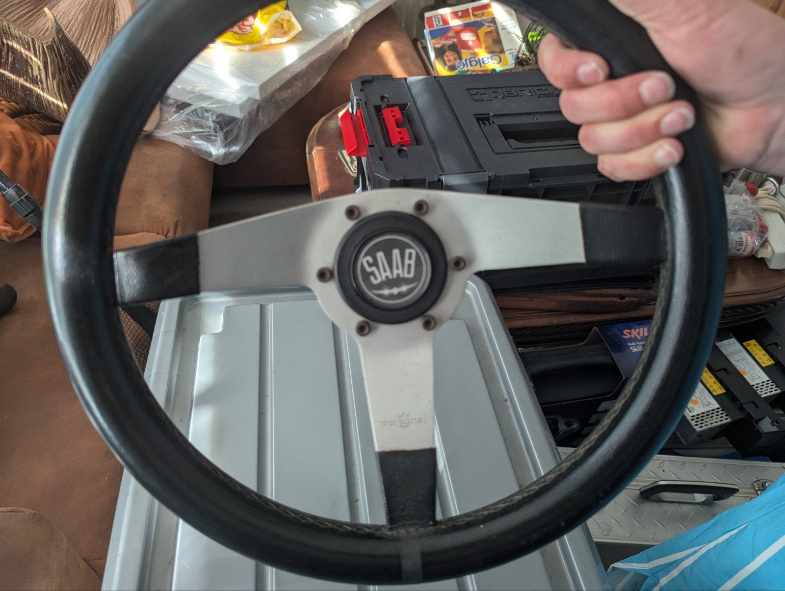 SAAB Stuurwiel - Klassiek Design, Auto-onderdelen, Besturing, Saab, Gebruikt, Ophalen
