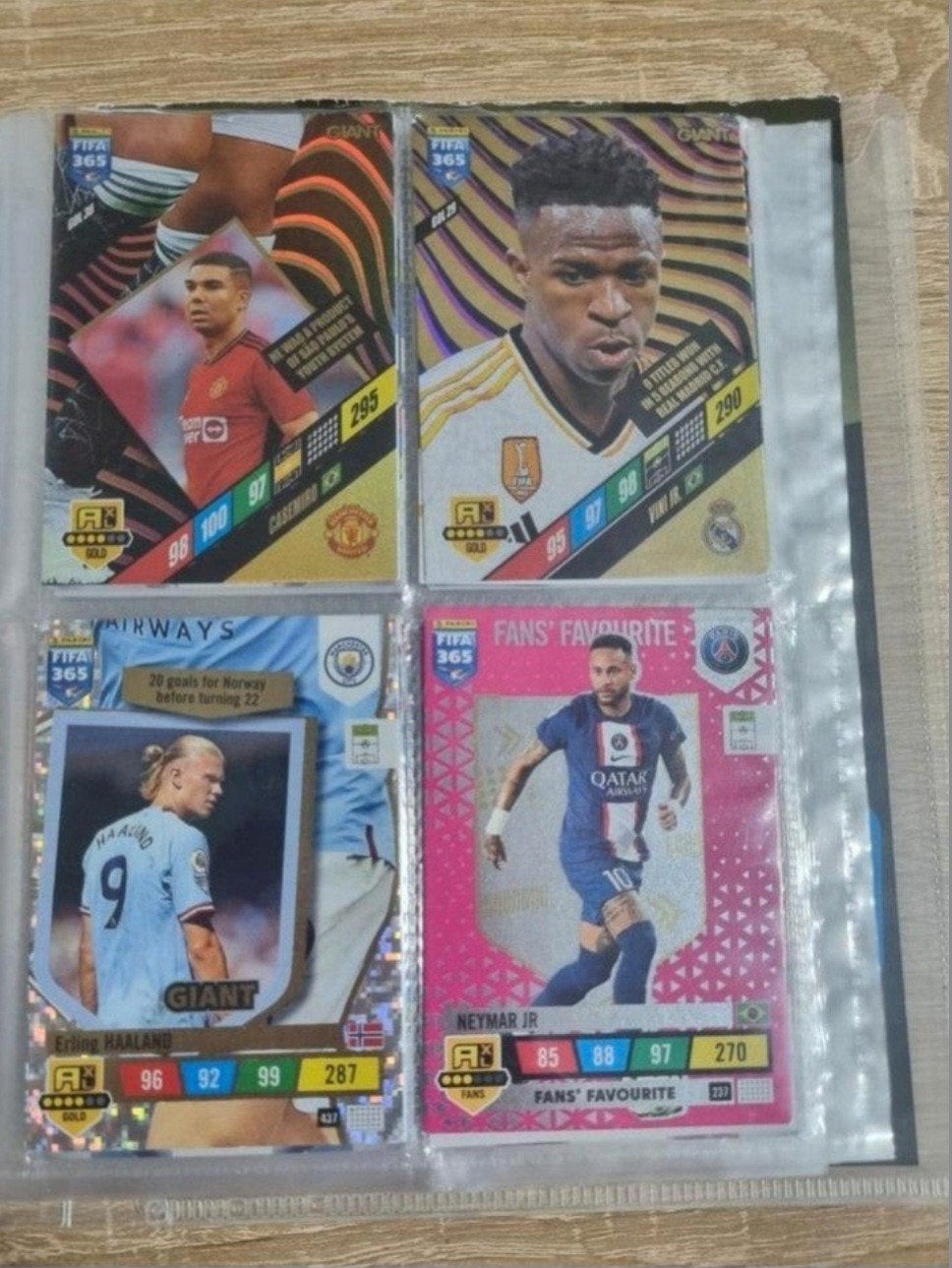 FIFA 365 Voetbal Kaarten: Casemiro, Vinicius Jr, Haaland, Ne, Ophalen, Gebruikt, Buitenlandse clubs, Spelerskaart