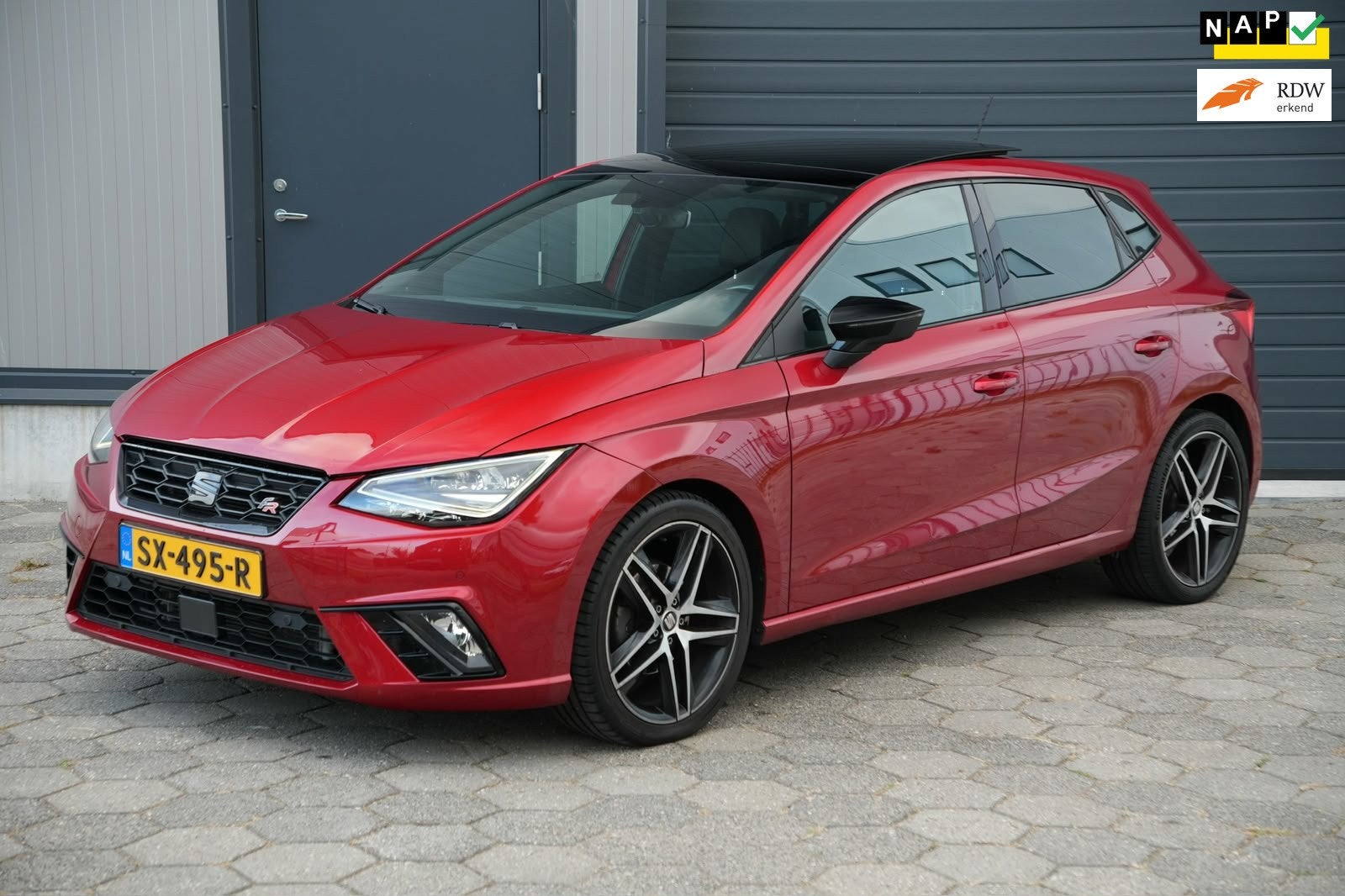 Seat Ibiza 1.5 TSI EVO FR Business Intense NL-Auto Vol optie, Auto's, Seat, Bedrijf, Te koop, Ibiza, ABS, Achteruitrijcamera, Adaptive Cruise Control