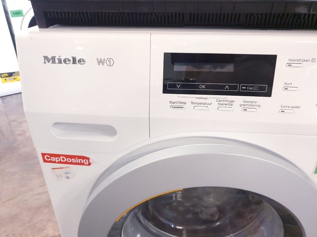 miele W1 wasmachine 9kg inc 6 mnd garantie, Ophalen, Minder dan 85 cm, 8 tot 10 kg, Voorlader
