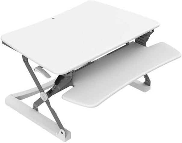UPdesk XL Bureauopzet, Ophalen, Zit-sta bureau, Gebruikt, Hout
