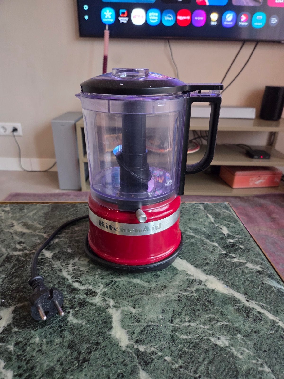 KitchenAid hakmolen - Zo goed als nieuw, Witgoed en Apparatuur, Minder dan 1 liter, Ophalen, Zo goed als nieuw