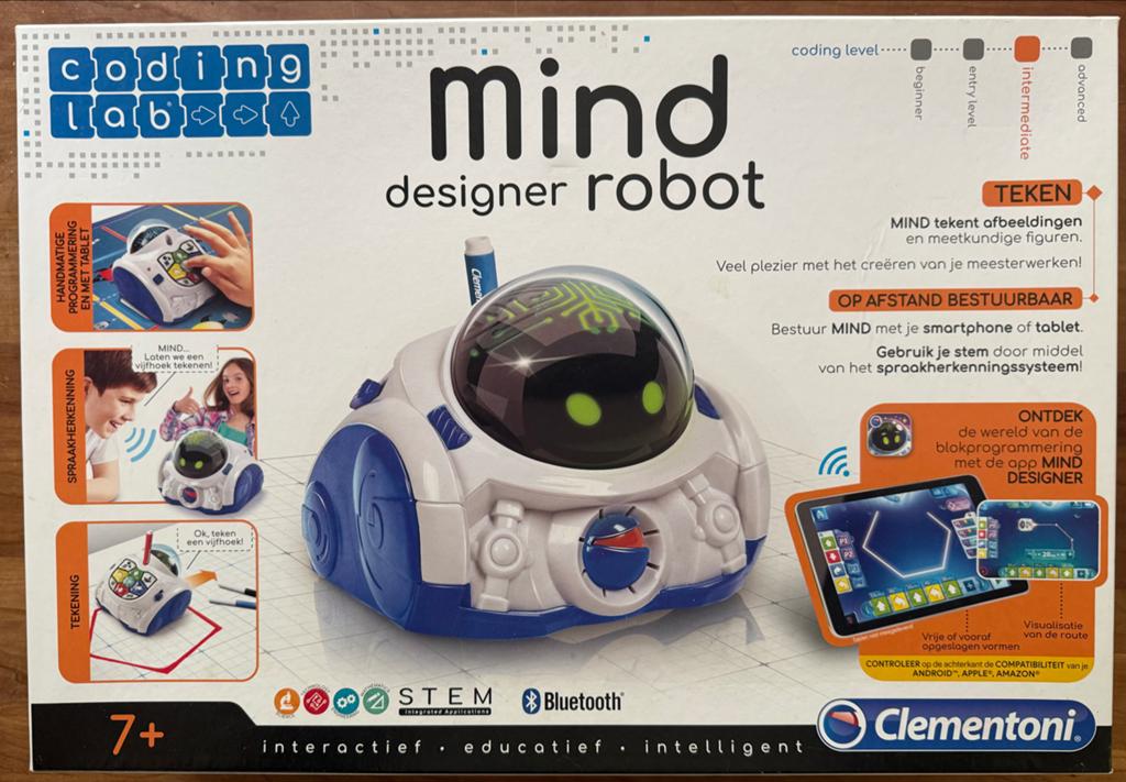 Clementoni Mind Designer Robot - Educatief speelgoed, Ophalen of Verzenden, Zo goed als nieuw, Elektronica