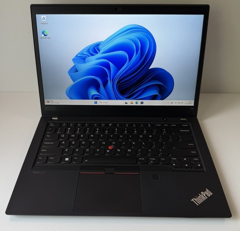 Lenovo ThinkPad T14 Gen 2 MD Ryzen 7 PRO-processor, Computers en Software, 2 tot 3 Ghz, Qwerty, Refurbished, 16 GB