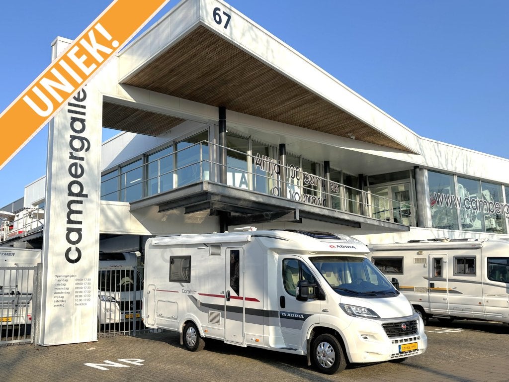 Adria Coral Supreme 670 SLT ENKELE BEDDEN UNIEK! ALDE, Fiat, 7 tot 8 meter, Bedrijf, Tot en met 3
