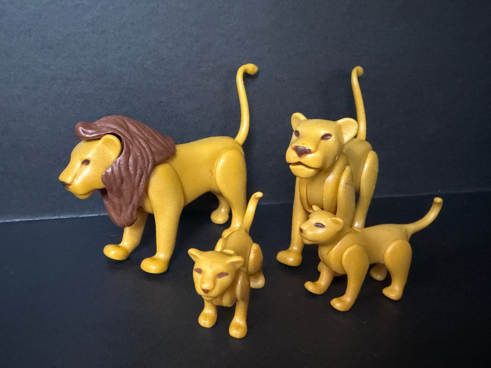 Aug 036: playmobil: dieren: leeuwenfamilie, Kinderen en Baby's, Speelgoed | Playmobil, Ophalen of Verzenden, Zo goed als nieuw