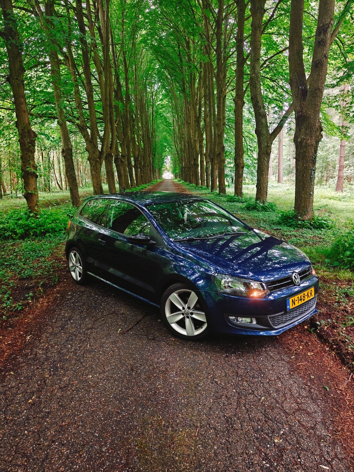 Volkswagen Polo 1.2 TSI 3drs 17" LM carplay 2011, Voorwielaandrijving, 40 €/maand, Blauw, 988 kg