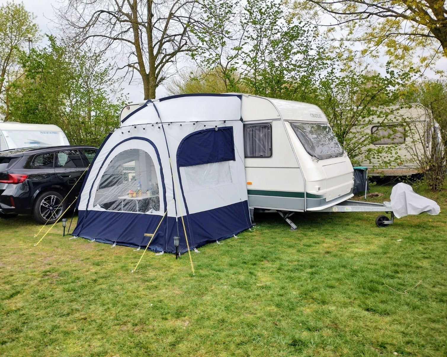 Treffer mini 190x180 voortent, Ophalen of Verzenden, Gebruikt