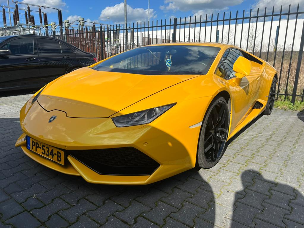 Lamborghini Huracán 5.2 610pk V10 LP610-4 Avio BTW Lift kera, Automaat, 5204 cc, 1507 kg, Geel