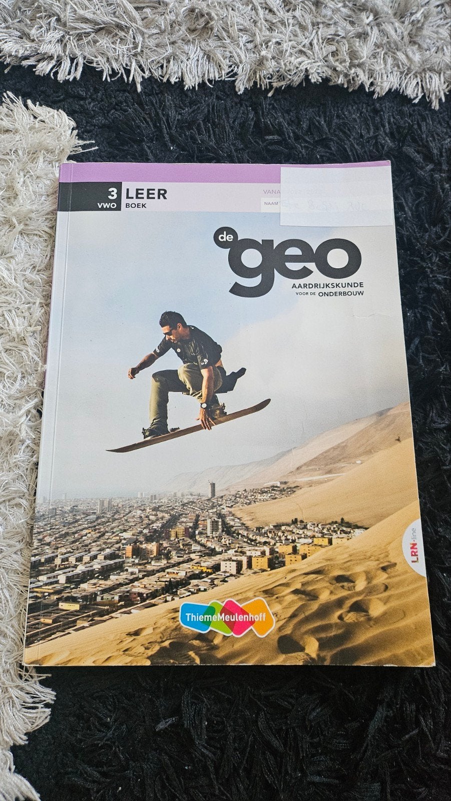 3 VWO Aardrijkskunde leerboek - de Geo (ThiemeMeulenhoff), Ophalen, Zo goed als nieuw, VWO, Aardrijkskunde