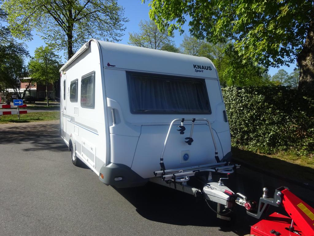 Knaus Sport 420 QD met Mover, Bedrijf, Treinzit, 750 - 1000 kg, 4 tot 5 meter