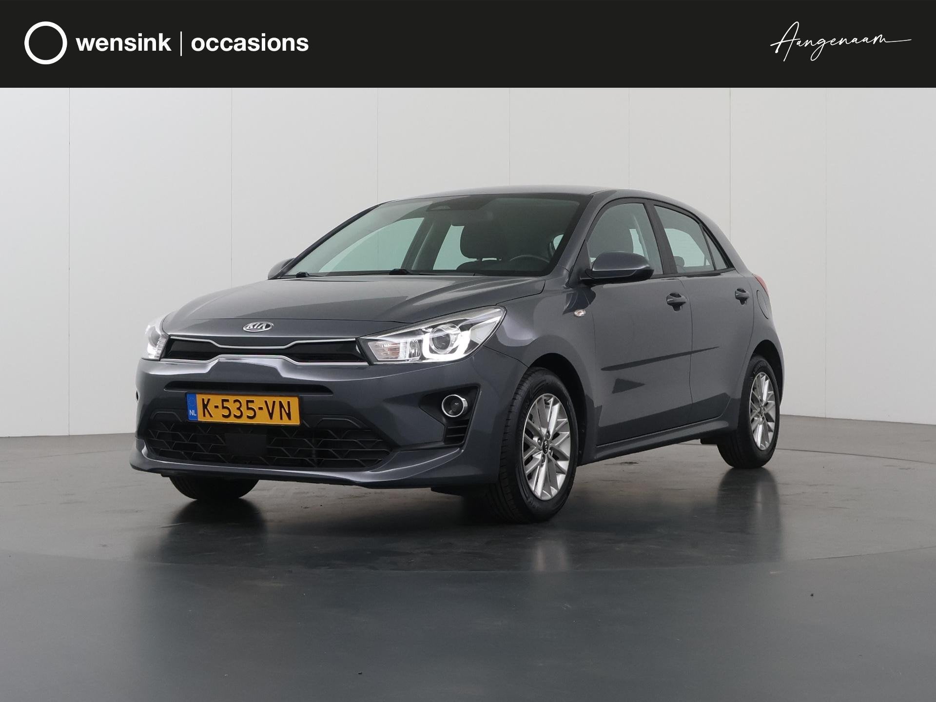 Kia Rio 1.0 T-GDi MHEV DynamicLine | Parkeercamera | Navigat, Auto's, Voorwielaandrijving, Automatische klimaatregeling, Gebruikt