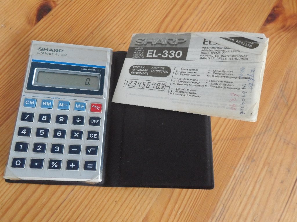 Sharp el 330 rekenmachine, Diversen, Ophalen of Verzenden