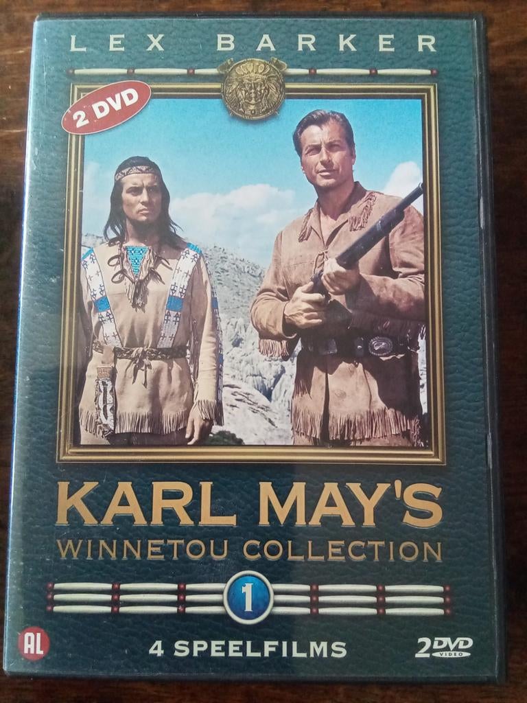 Karl May's Winnetou Collection 1 - 4 Speelfilms (2 DVD), Vanaf 6 jaar, Ophalen of Verzenden, Zo goed als nieuw, Actie en Avontuur