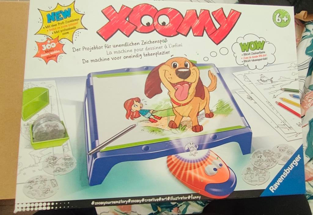 Ravensburger Xoomy tekentafel met projector, Ophalen of Verzenden