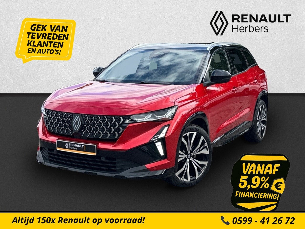 Renault Austral 1.2 E-Tech full hybrid 200 techno NIEUW MODE