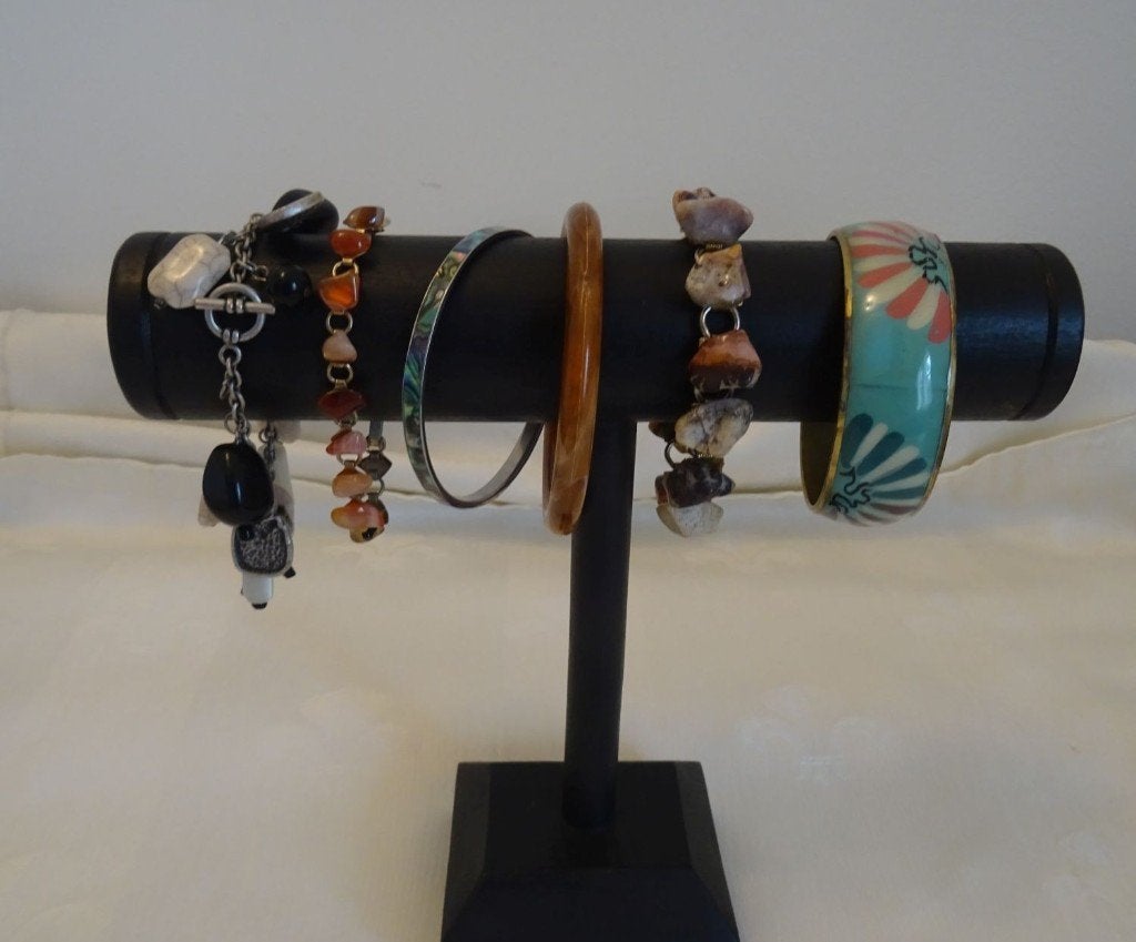 6 oude armbanden., Ophalen of Verzenden, Gebruikt, Overige materialen, Met edelsteen