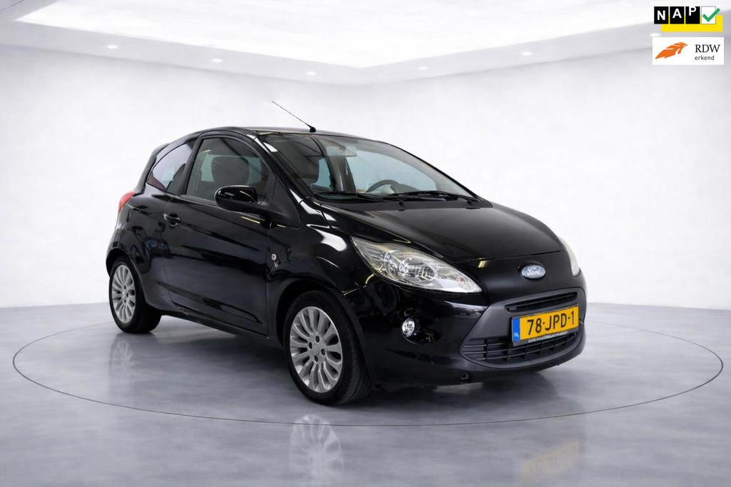 Ford Ka 1.2 Titanium|Airco|lichtmetaal|NAP, Auto's, Ford, Bedrijf, Te koop, Ka, ABS, Airbags, Airconditioning, Boordcomputer, Centrale vergrendeling