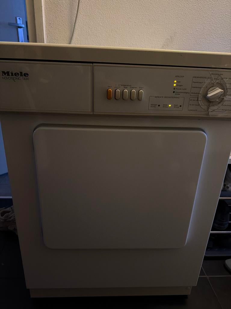 Miele Novotronic T430 wasdroger, Ophalen, Gebruikt, Overige typen, Voorlader