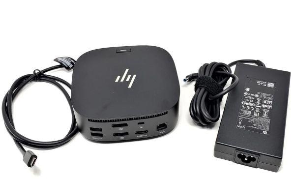 HP USB-C G5 Docking Station met 120W adapter, Computers en Software, Dockingstations, Ophalen, Gebruikt, Docking station, Laptop