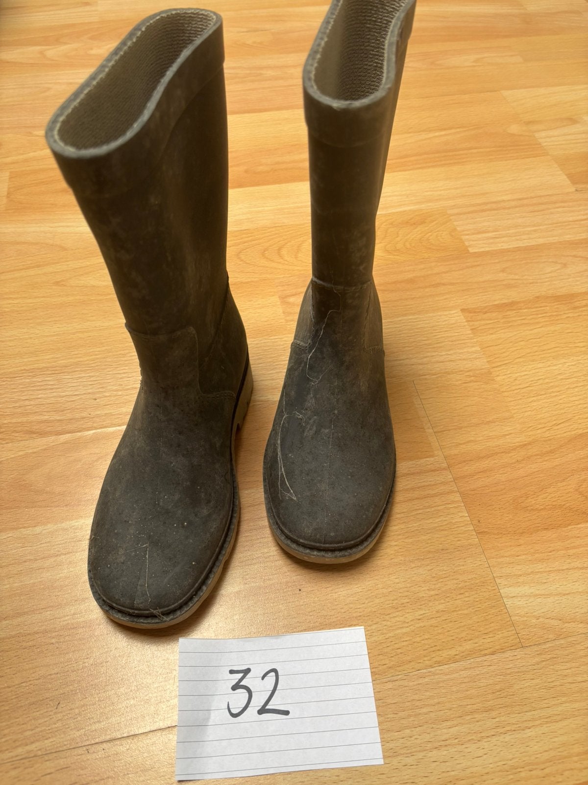 Laarzen Dunlop maat 32, Ophalen of Verzenden, Zo goed als nieuw, Jongen of Meisje, Laarzen
