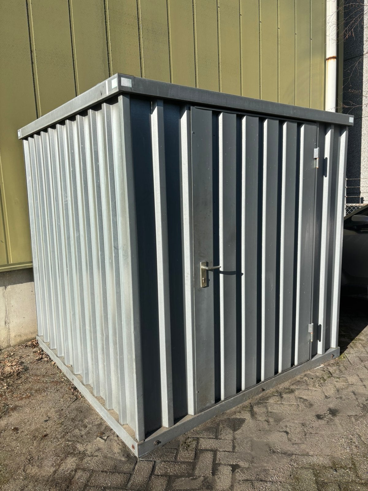 Demontabele container 2x2 BOS, Ophalen