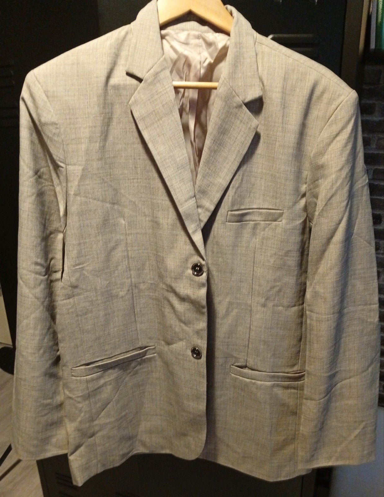 Nieuw Sprinter Colbert Maat L - Beige/Lichtbruin, Ophalen, Nieuw, Maat 52/54 (L), Beige