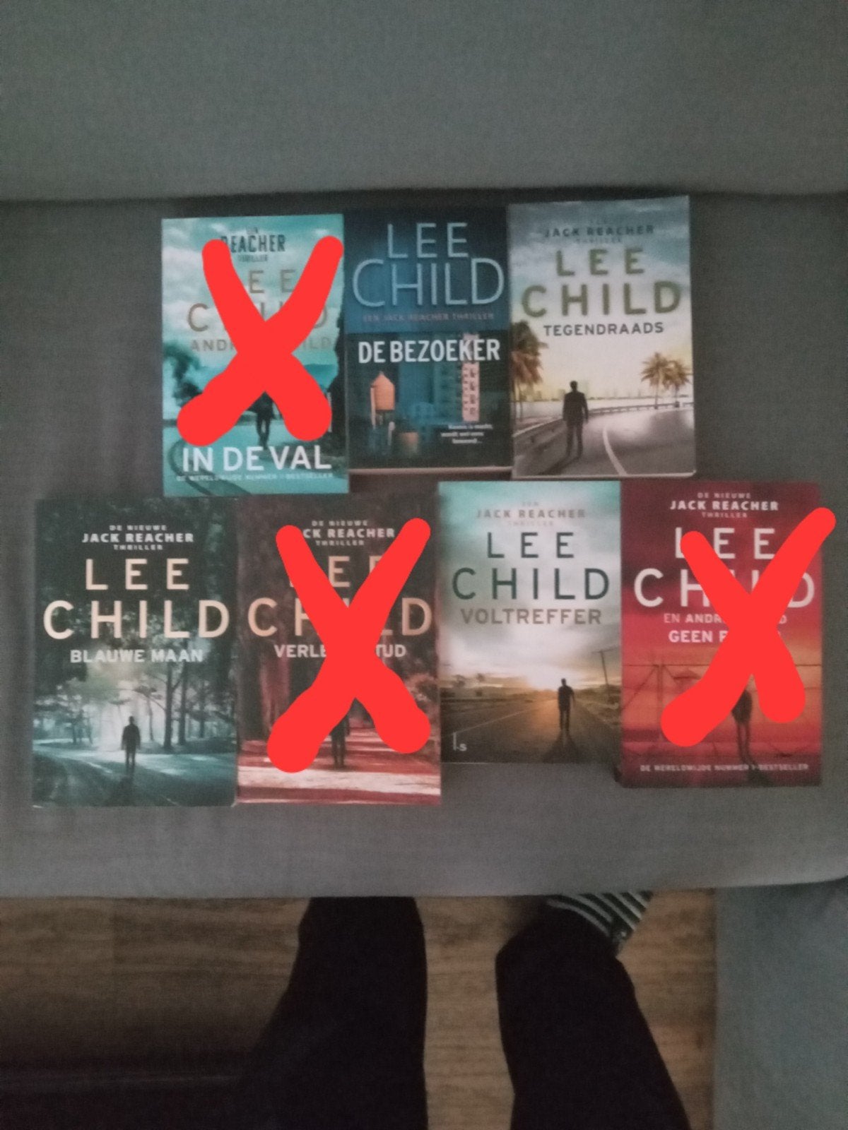 Lee Child Jack Reacher boeken., Ophalen