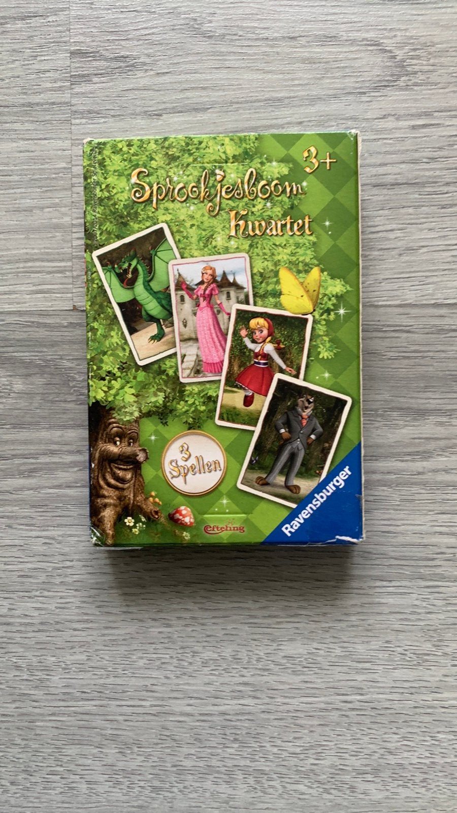 Efteling Sprookjesboom kwartet, Ophalen of Verzenden, Zo goed als nieuw