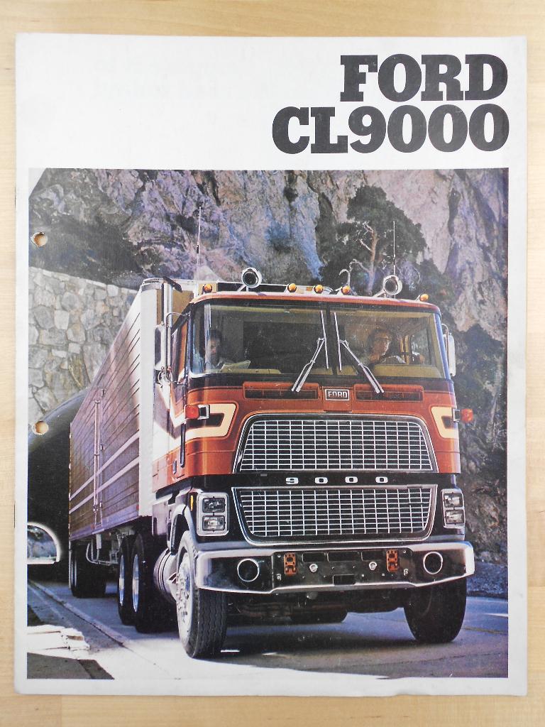 Ford CL9000 Truck Brochure 1979 CL 9000 COE, Ford, Ophalen of Verzenden, Zo goed als nieuw, Ford