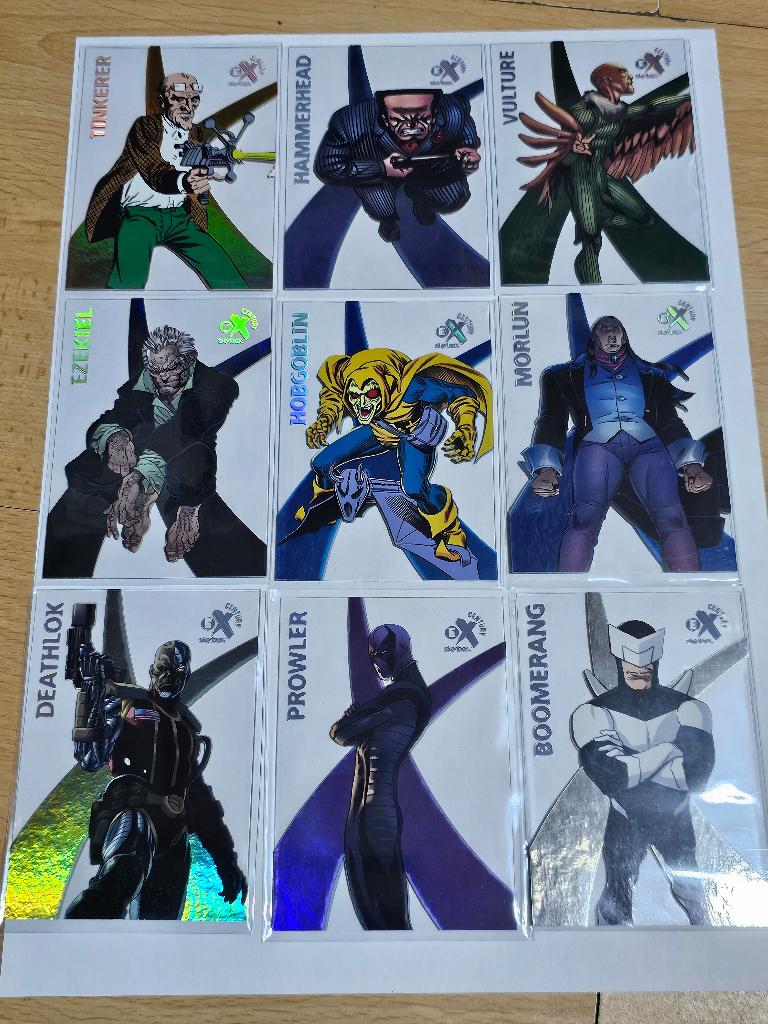 2017 Fleer Ultra Spider-man Ex Century Chase Cards, Verzenden, Zo goed als nieuw, Meerdere plaatjes
