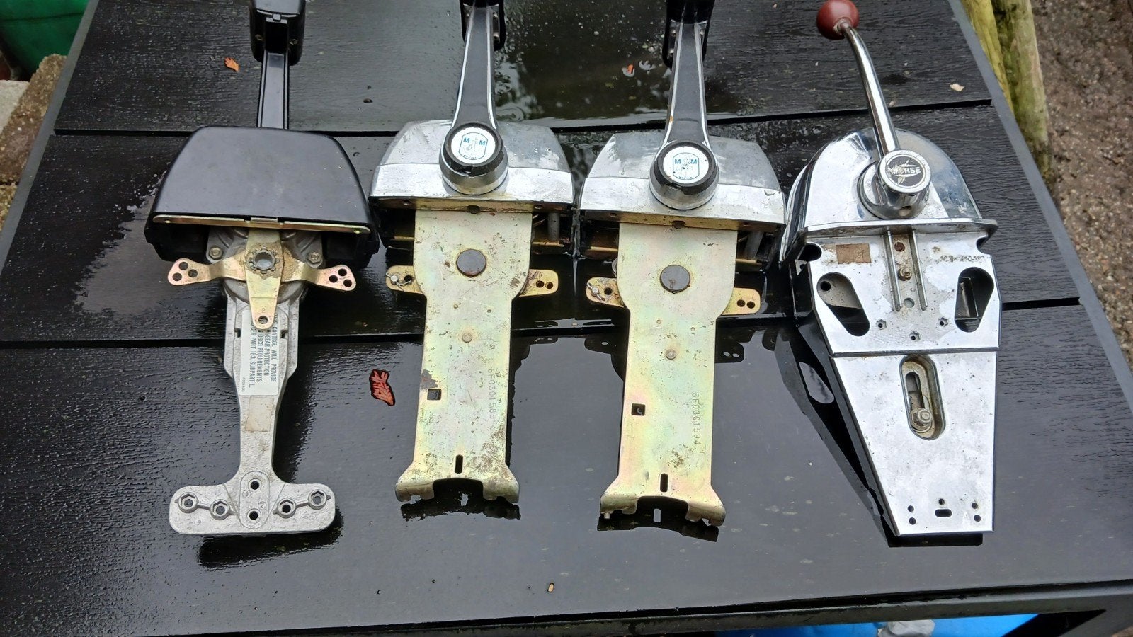 Diverse schakelkasten voor bootmotoren, Ophalen, Gebruikt, Motor en Techniek, Motorboot