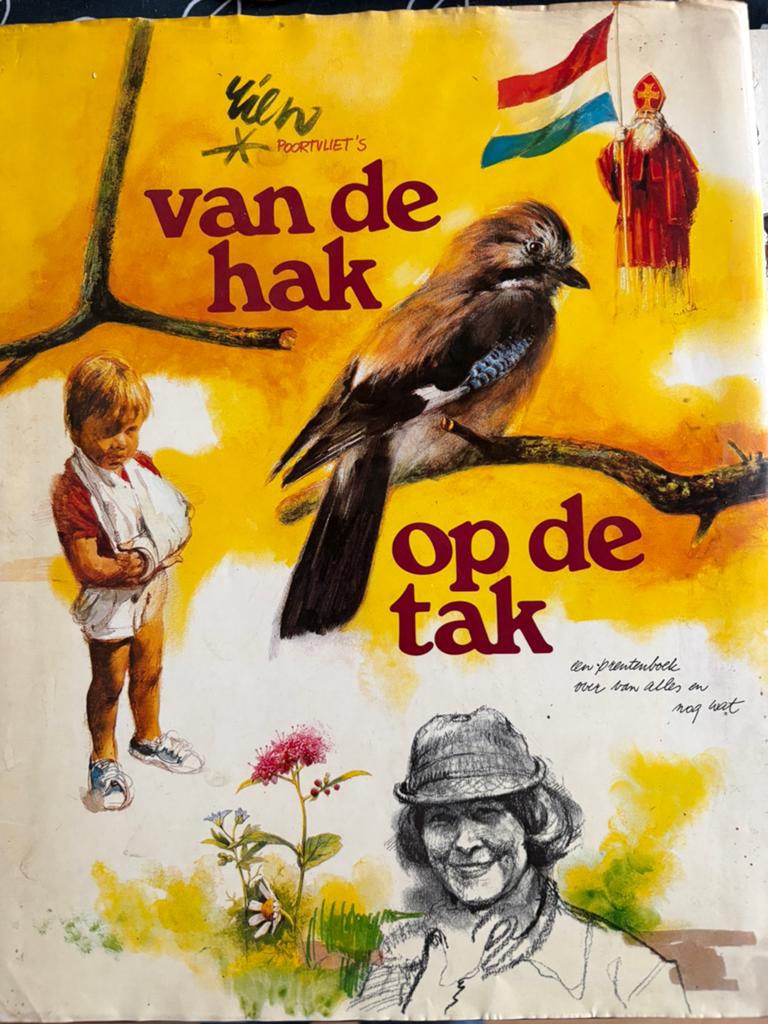 Boek van de hak op de tak van Riet Poortvliet, Ophalen, Zo goed als nieuw