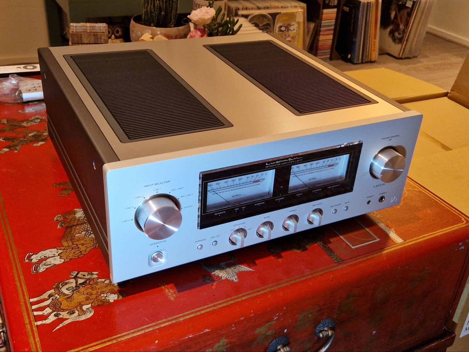 De Luxman L-507z (Nieuw in doos!), Ophalen, Zo goed als nieuw, 120 watt of meer, Overige merken