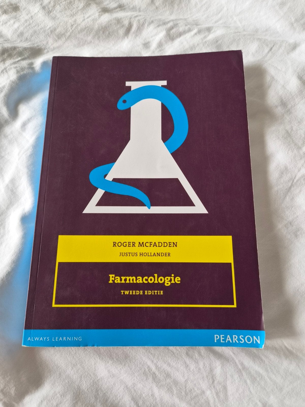 Farmacologie - Tweede Editie (Roger McFadden), Zo goed als nieuw, Beta, Roger McFadden, Justus Hollander, HBO