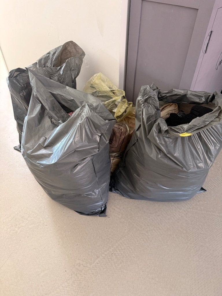 Zakken met dames kleding, Ophalen, Zo goed als nieuw, Maat 36 (S)