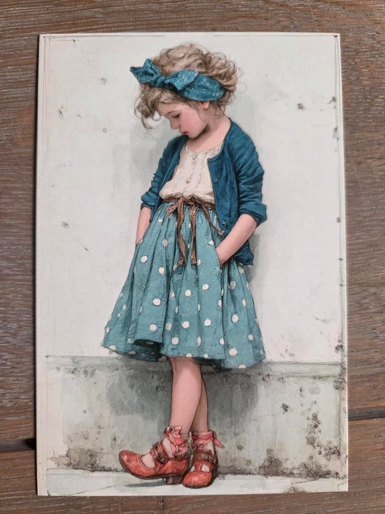 FRANS MEISJE 6, Ophalen, Voor 1920, Kinderen