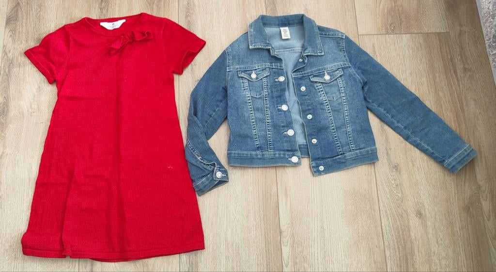 Kleding maat 122/128, Ophalen of Verzenden, Zo goed als nieuw, Meisje, Jurk of Rok