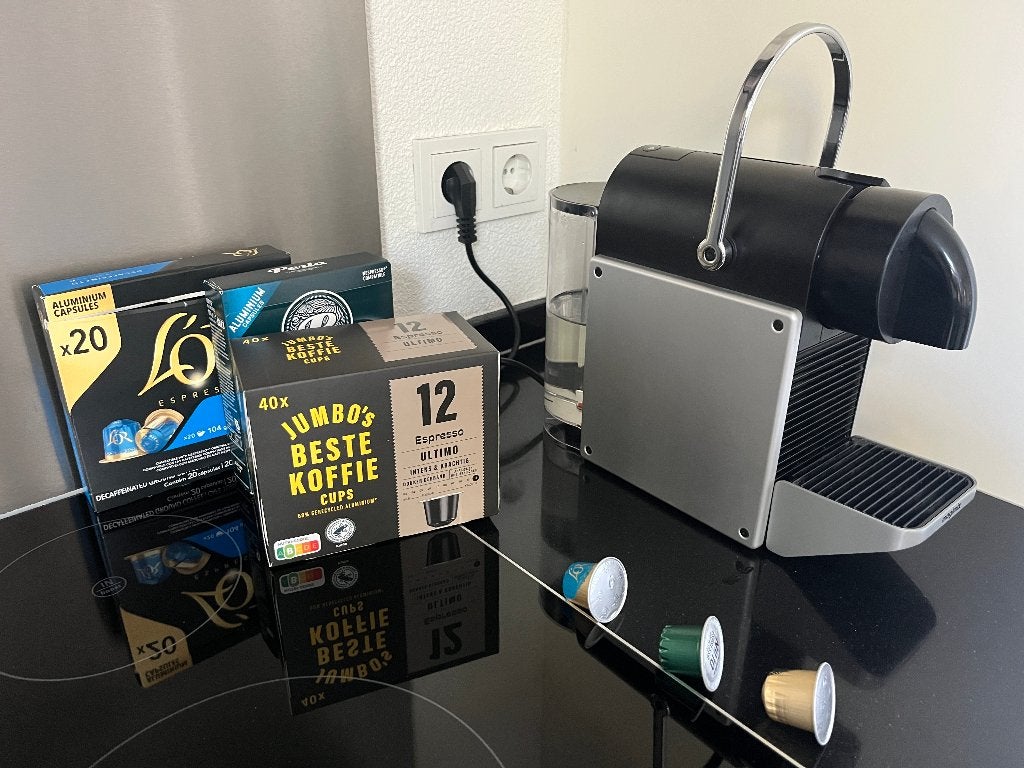 Koffiezetapparaat Magimix Nespresso Pixie, Ophalen, Afneembaar waterreservoir, Espresso apparaat, Zo goed als nieuw
