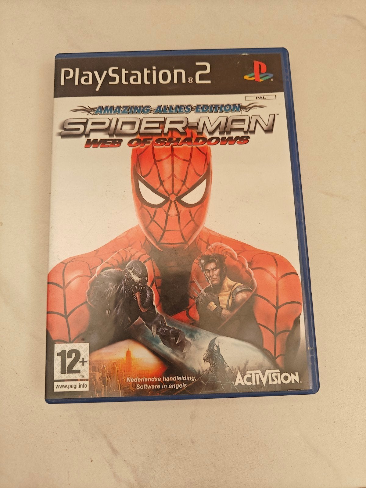 Spider-Man: Web of Shadows Amazing Allies Edition PS2, Avontuur en Actie, Gebruikt, 1 speler, Ophalen of Verzenden