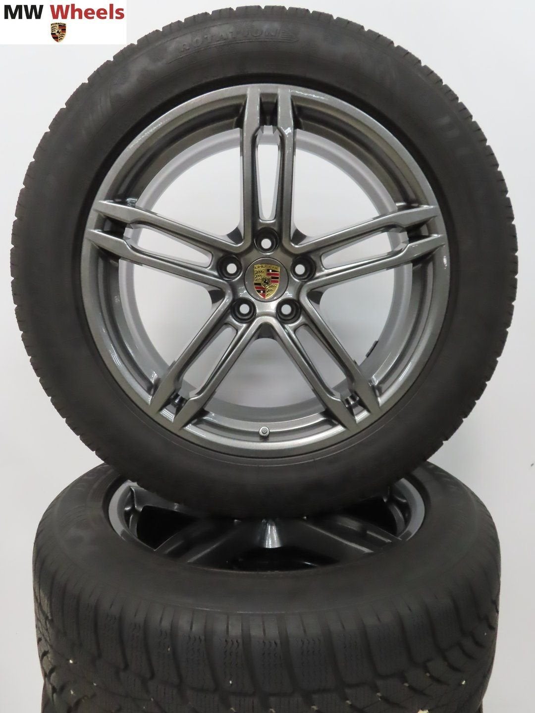 Porsche 19 inch Origineel Macan velgen met winterbanden, Auto-onderdelen, 19 inch, Gebruikt, -, -