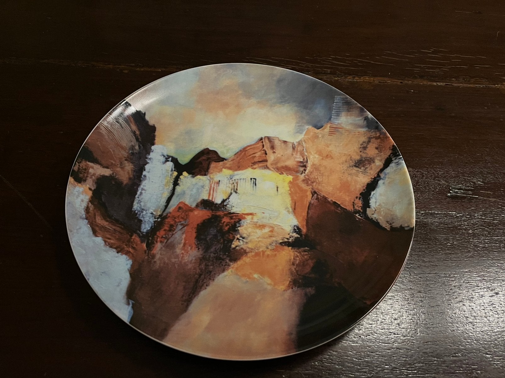 Proeven van kunst bord, Ophalen of Verzenden, Bord