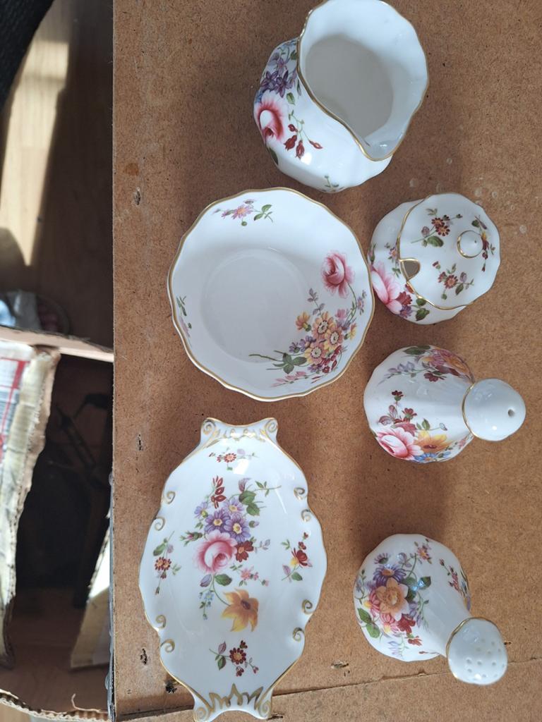 Royal Crown Derby Derby Posies Servies Set, Ophalen of Verzenden