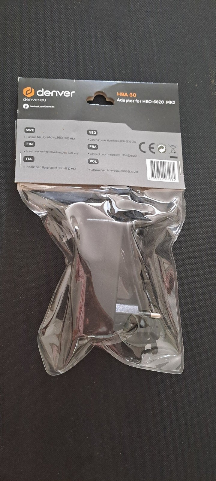 adaptor voor hooverboard denver, Ophalen of Verzenden, Nieuw