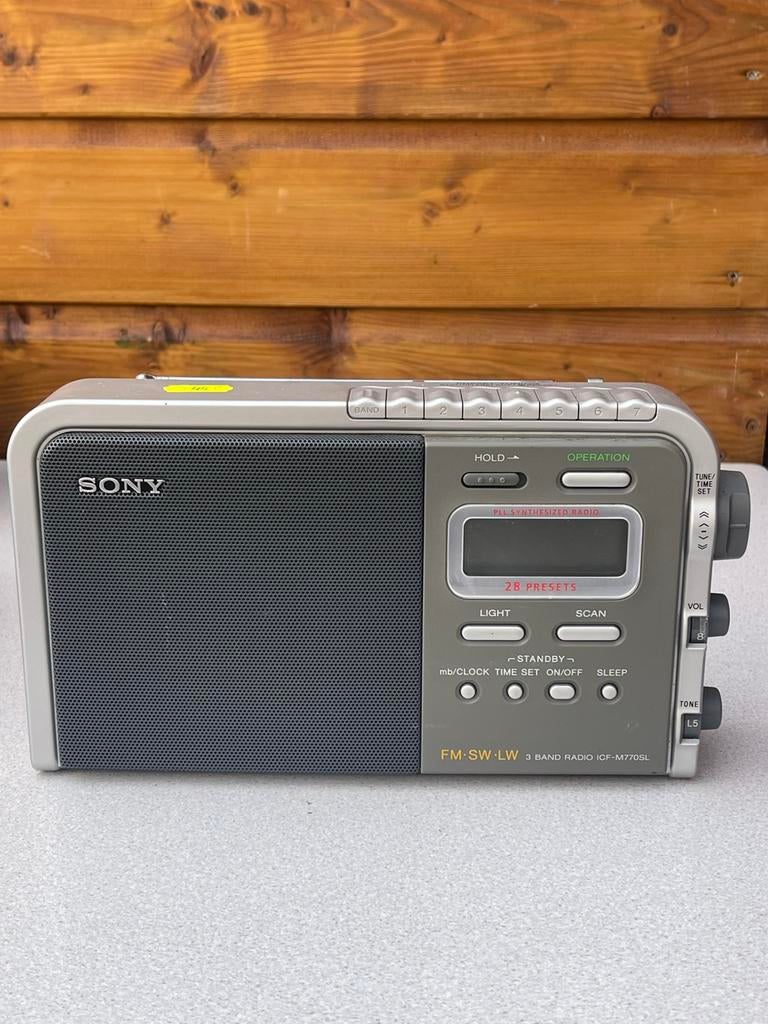Sony ICF-M770SL, Ophalen of Verzenden, Zo goed als nieuw
